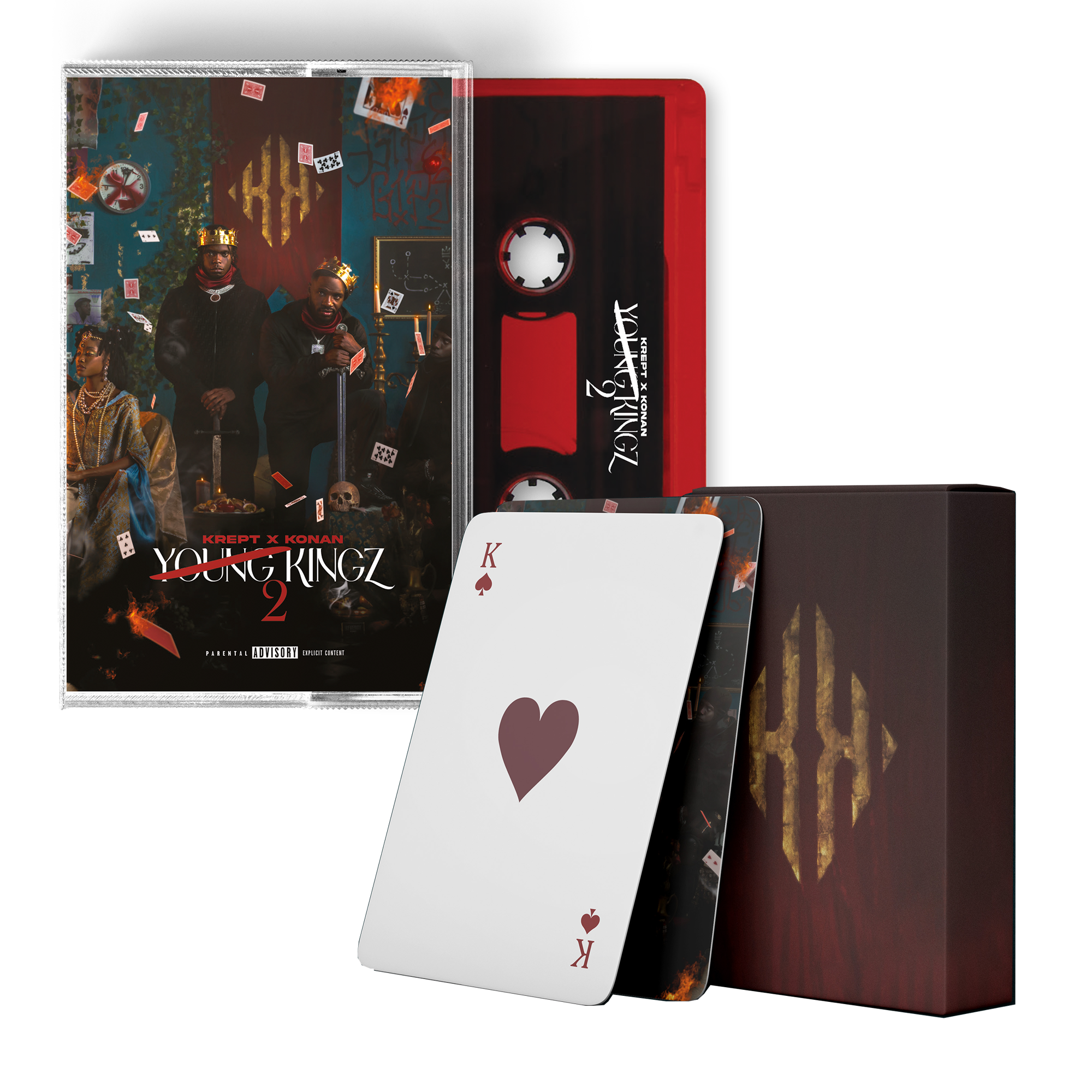Young Kingz II: Signed Spotify Fans First Exclusive Cassette & Card Deck Bundle