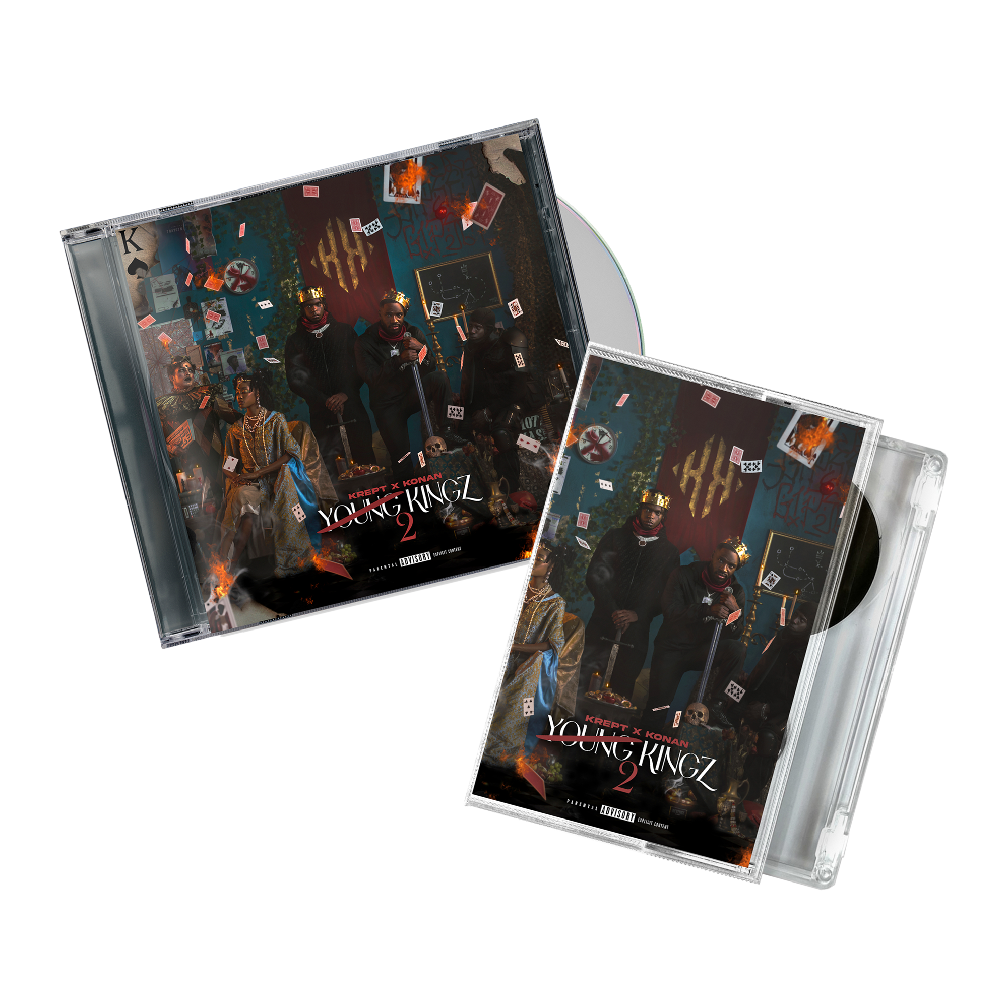 Young Kingz II: Signed CD + Signed Cassette